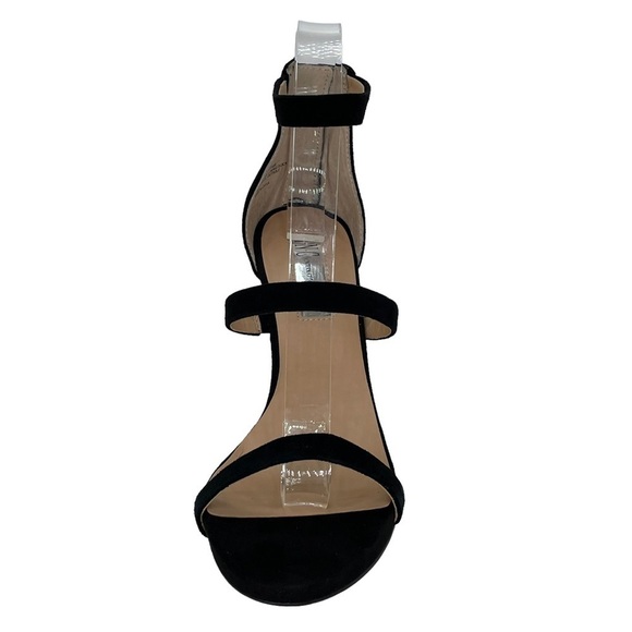 INC Sadiee Black Suede Leather Womens Heels Size 8.5M - Picture 5 of 9